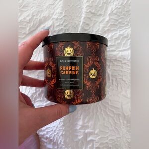 Pumpkin bath and body works candle